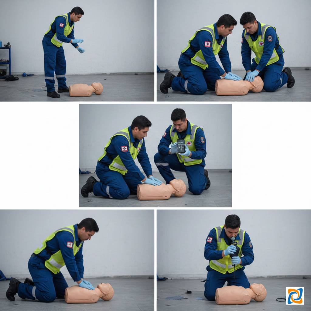 Pasos de una capacitacion RCP: